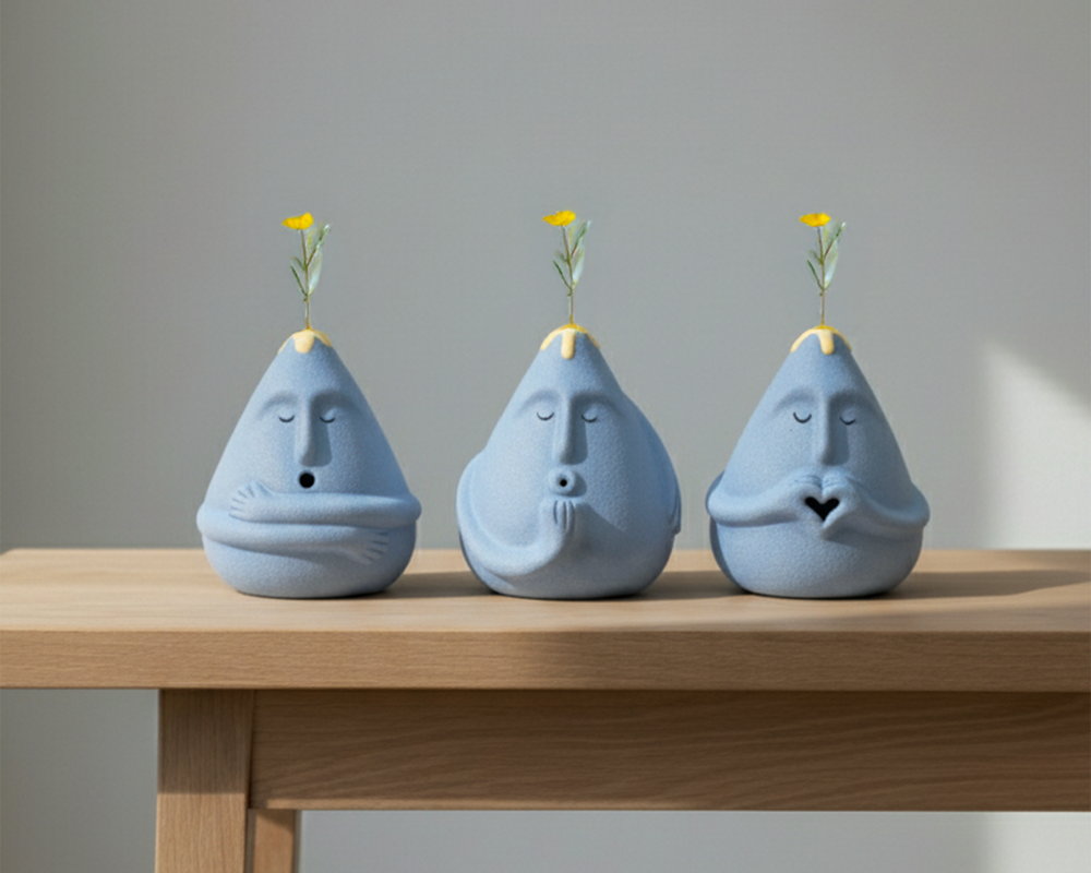 Overflowing Droplets (Light Blue) - Embrace, Blown Away and Affection