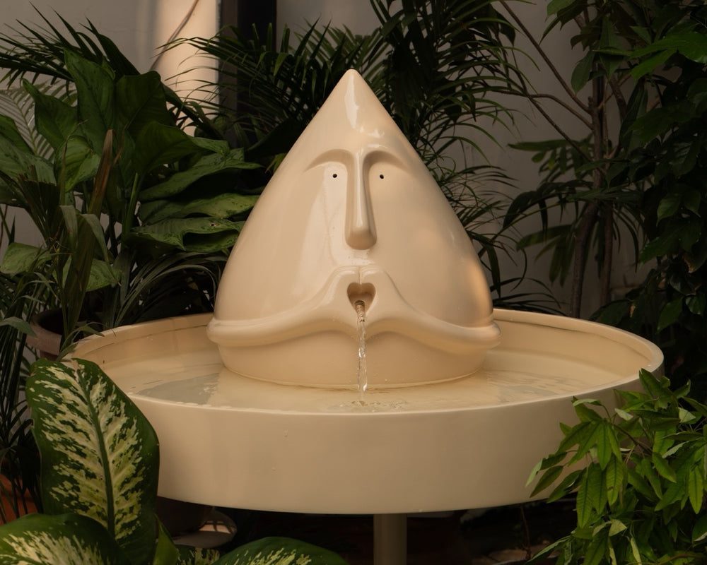 Heartfelt Facedrop - Fountain Sculpture