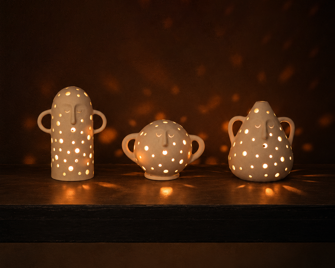 Glowing Heads