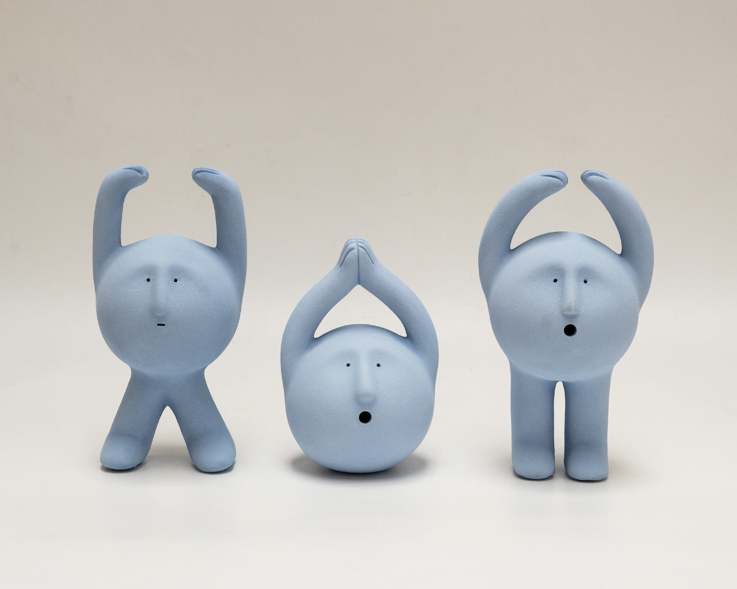 The Party - Unglazed Light Blue