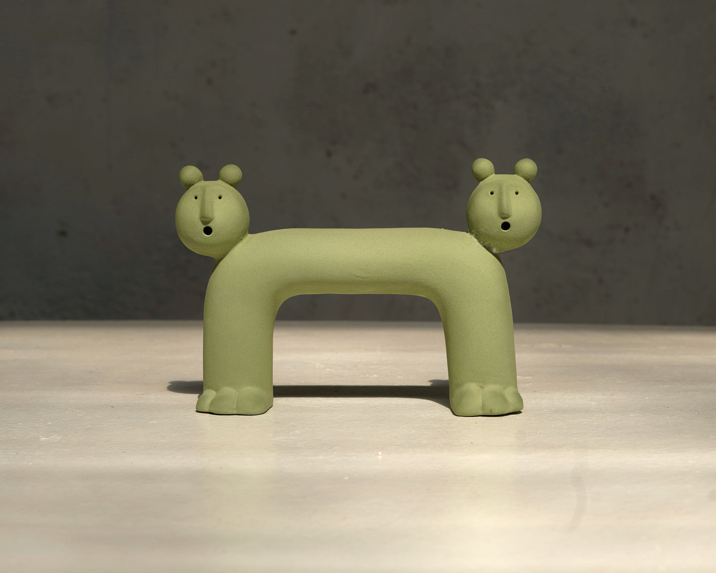 Curious Creatures - Unglazed Green