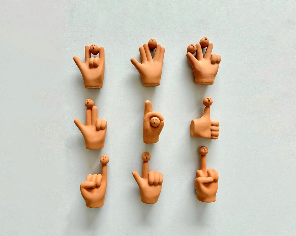 Handy Heads Set - Terracotta
