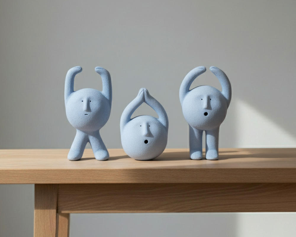 The Party - Unglazed Light Blue