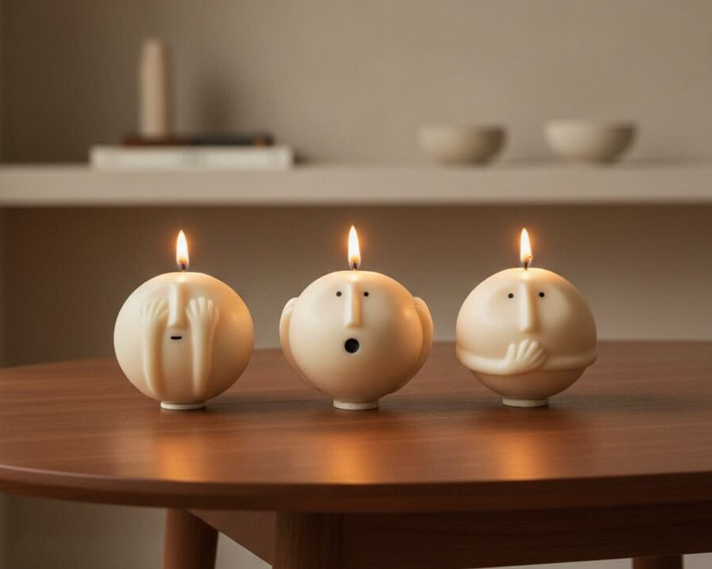 Unseen, Unheard, Unspoken (Set of 3 Soya Wax Candles)