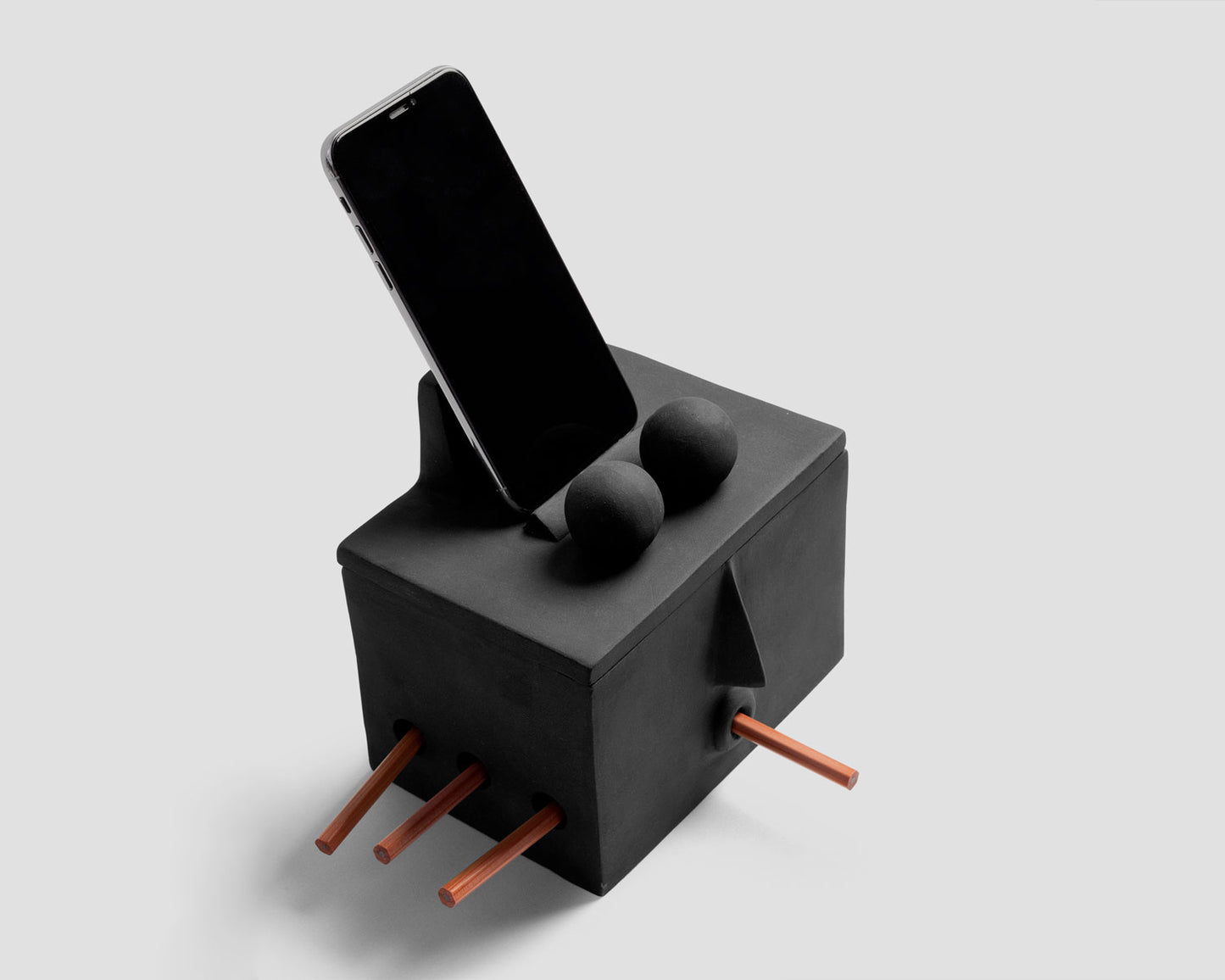 Keeper Box (Off White & Charcoal Black)